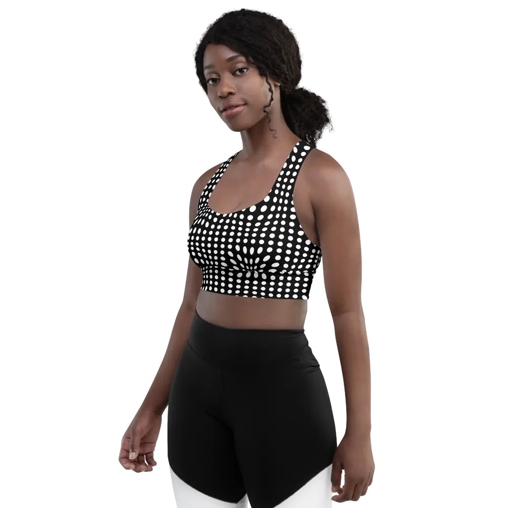 The Simone Longline Sports Bra product image (3)