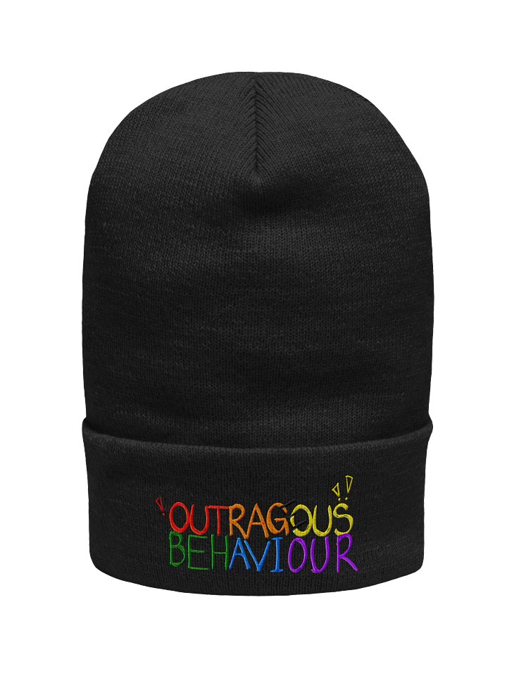 OUTRAGEOUS BEHAVIOUR!!! - Beanie product image (1)