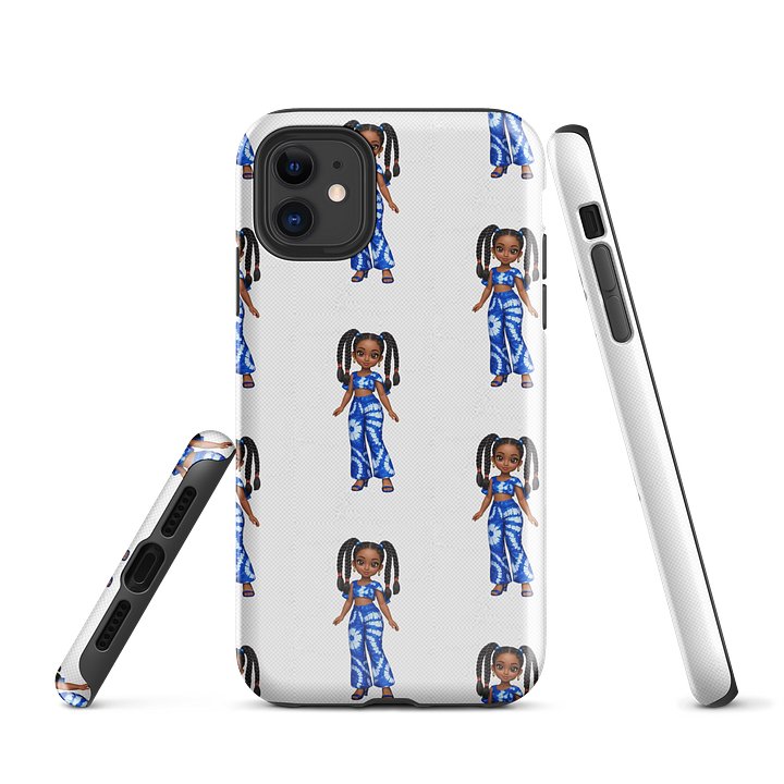 Floral Pigtails iPhone® Tough Case product image (1)