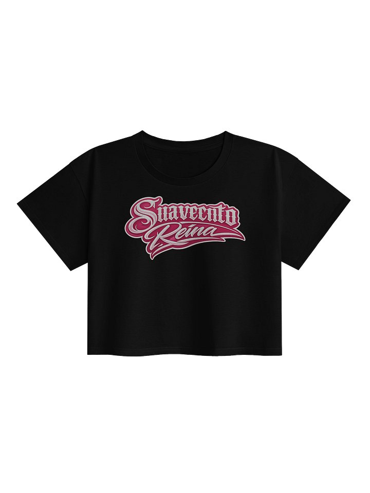 Suavecito Reina Script Crop Top product image (2)