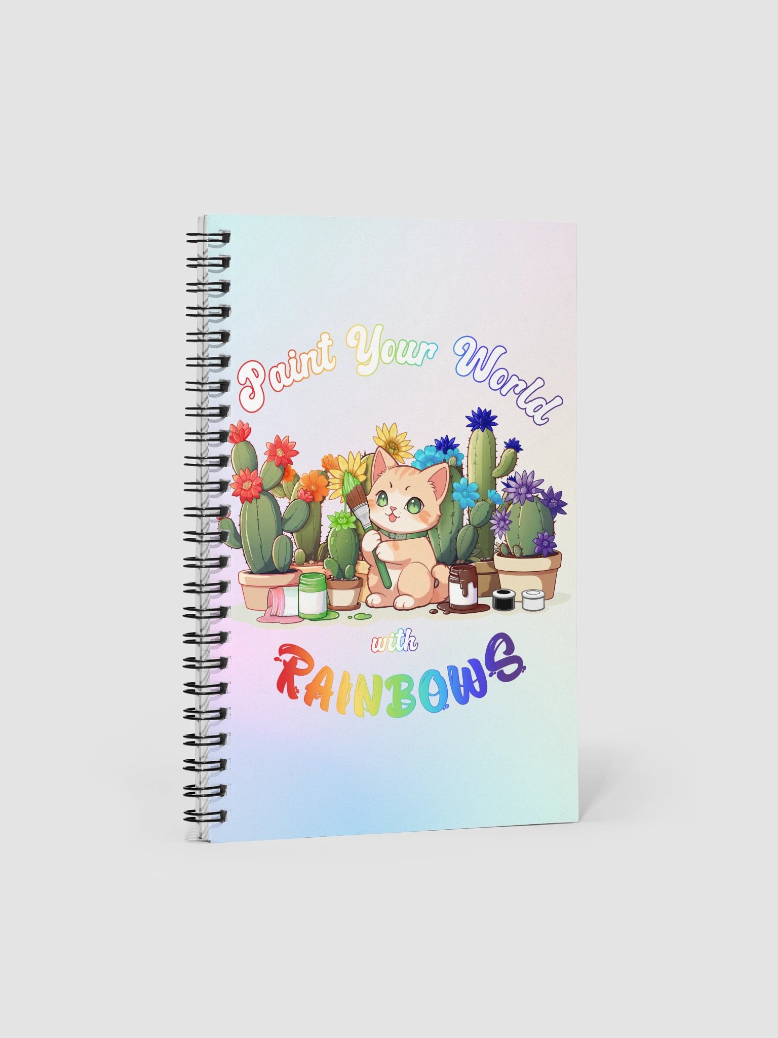 Rainbow Kitten Artist Notebook product image (2)