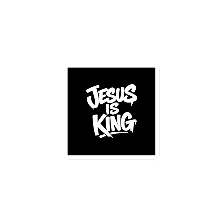 Jesus Is King Magnet product image (2)