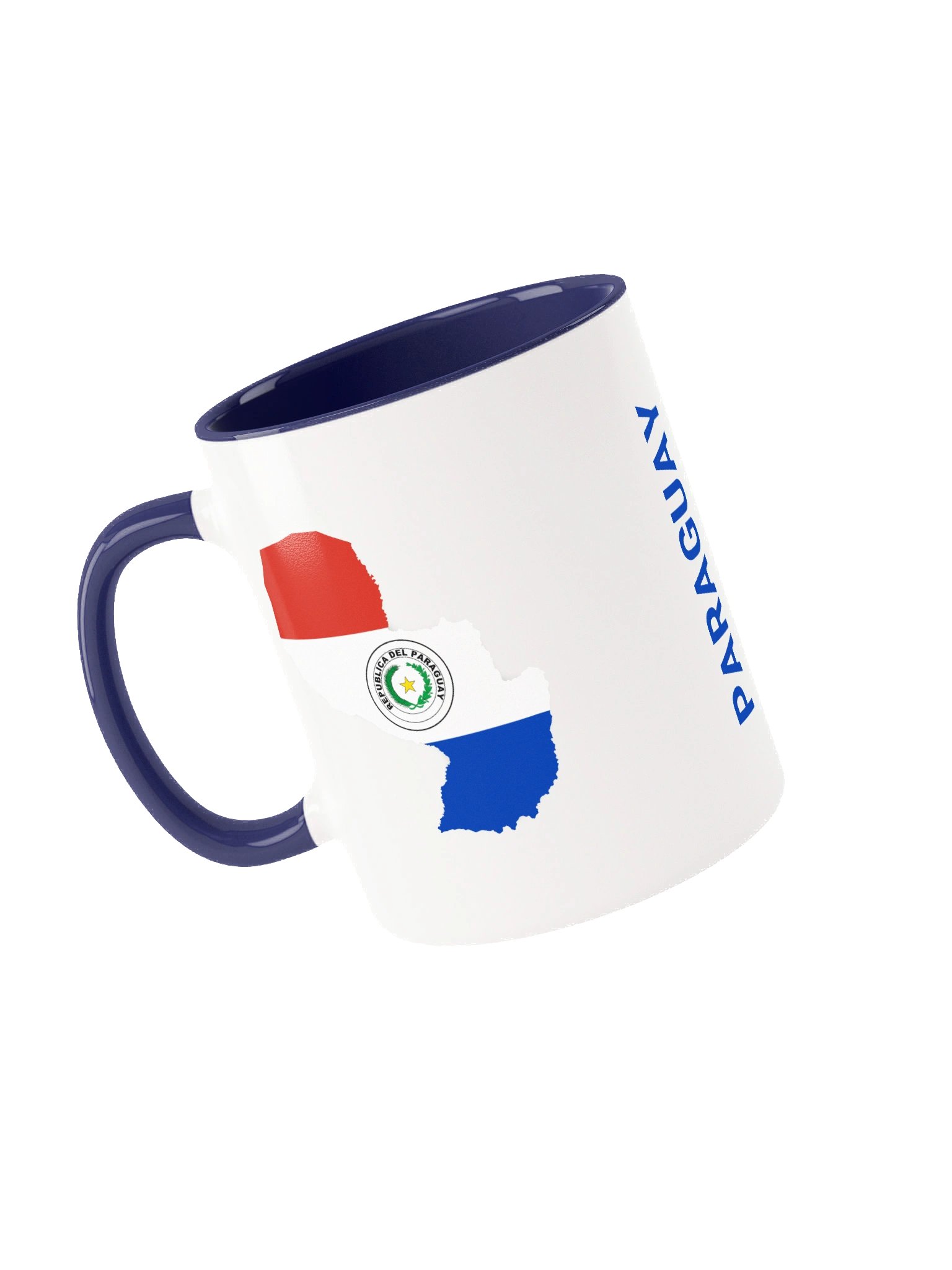 Paraguay 2026 World Cup Flag Mug - Paraguay Soccer Fan Coffee Cup - Premium Two-Tone Ceramic Mug product image (3)