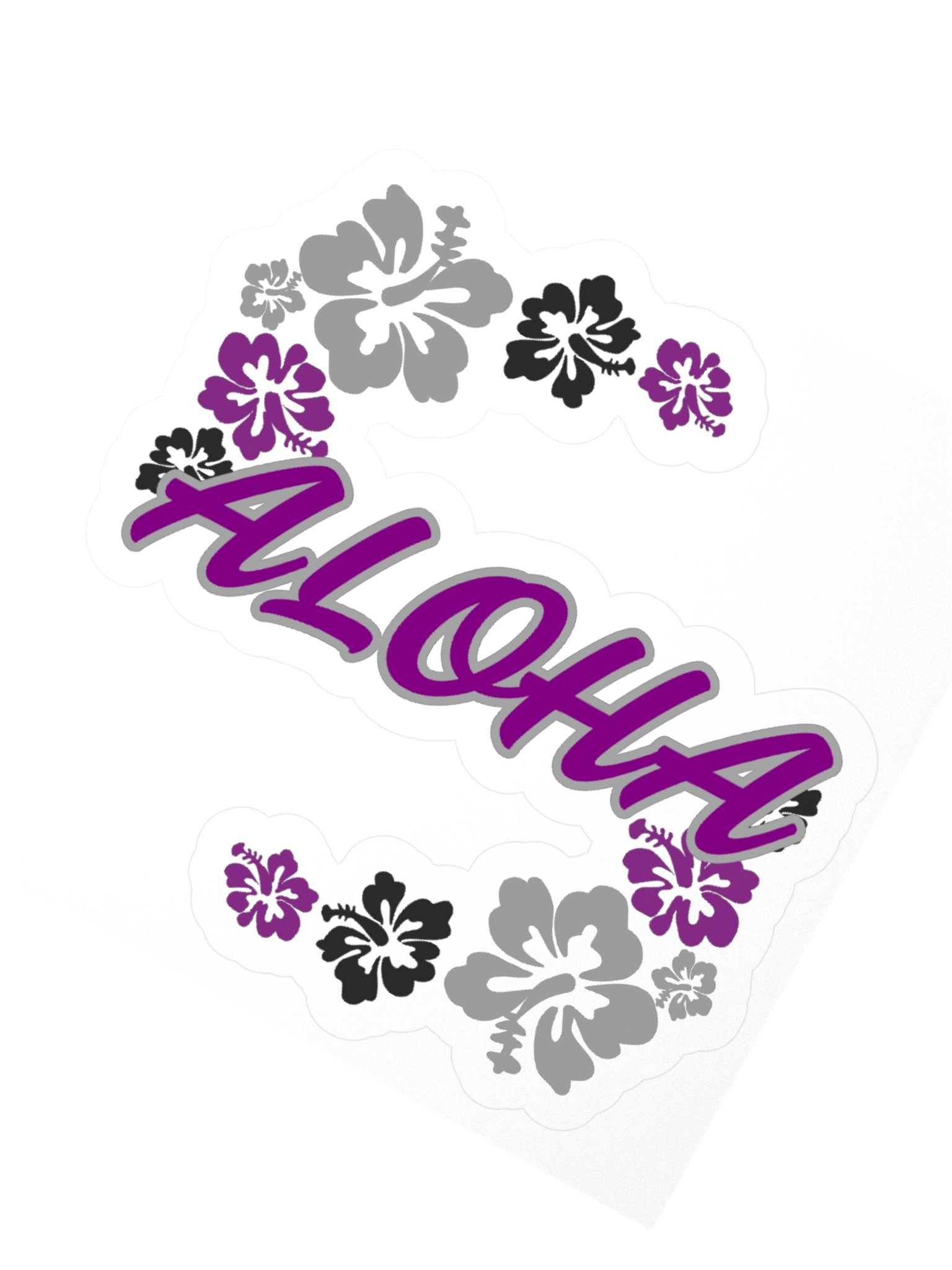 Asexual Pride Aloha product image (6)