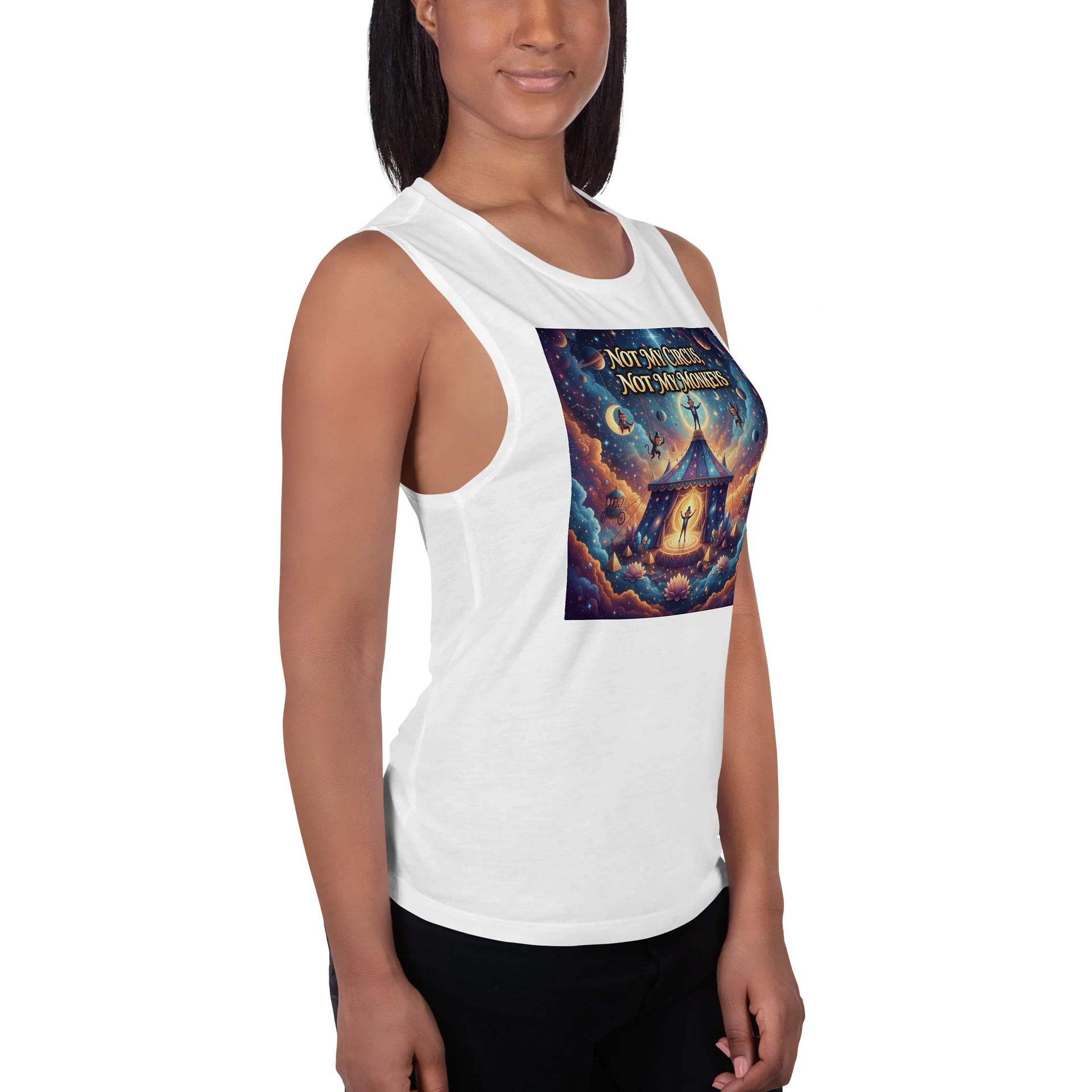 Cosmic Circus -Flowy Tank product image (3)