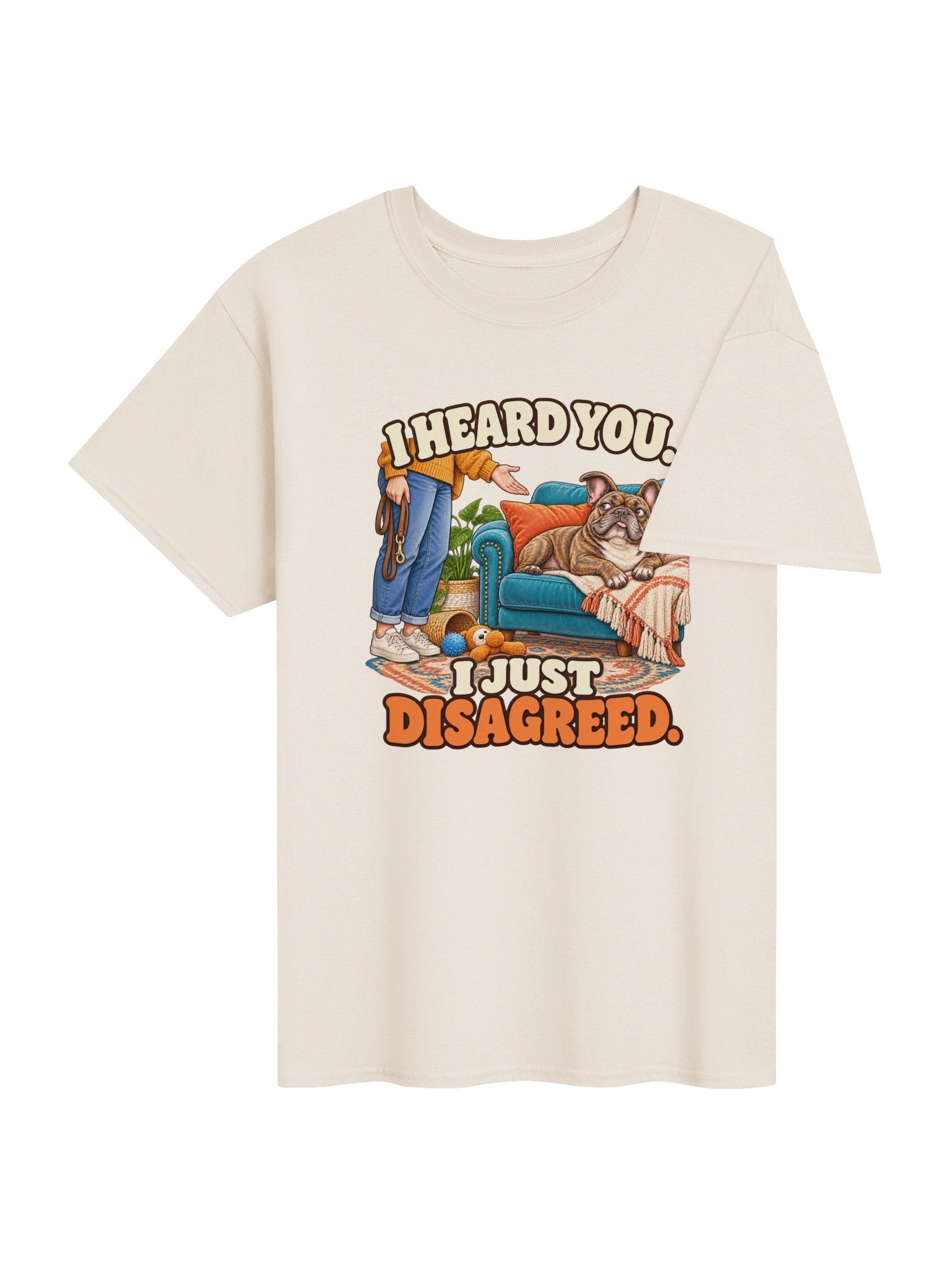 Funny French Bulldog T-Shirt | Drooligans product image (4)