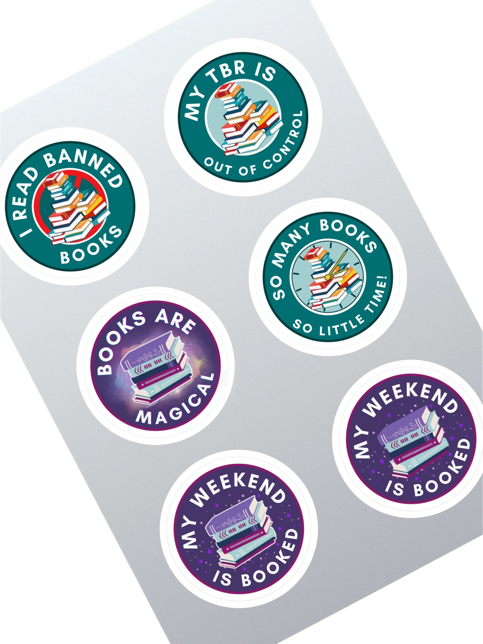 Bookish Sticker Sheet product image (1)