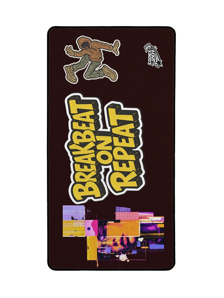 BREAKBEAT Night Owl Desk Mat product image (2)