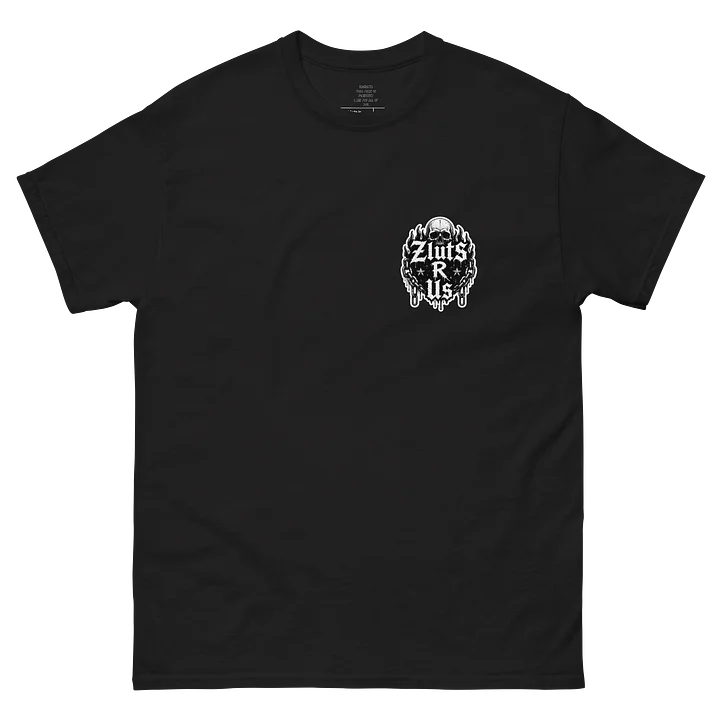Z's Zluts R Us Skull T-shirt. product image (2)