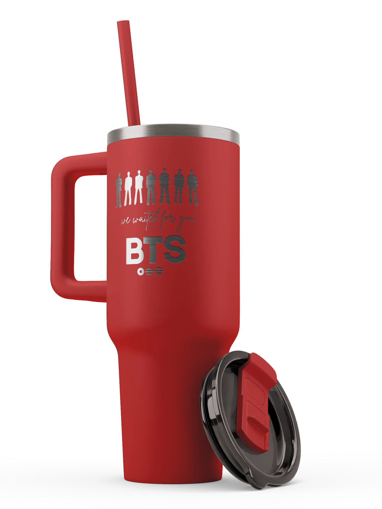 BTS 40oz Travel Tumbler With Straw product image (30)
