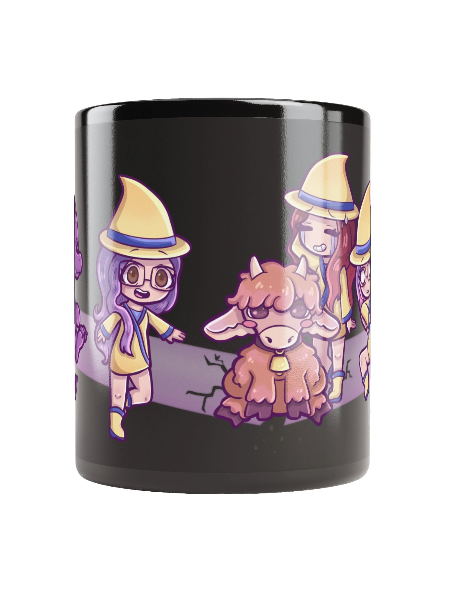 Tux2, MissieB12, and Mama_MJ Ooops! Collab Mug Black product image (10)