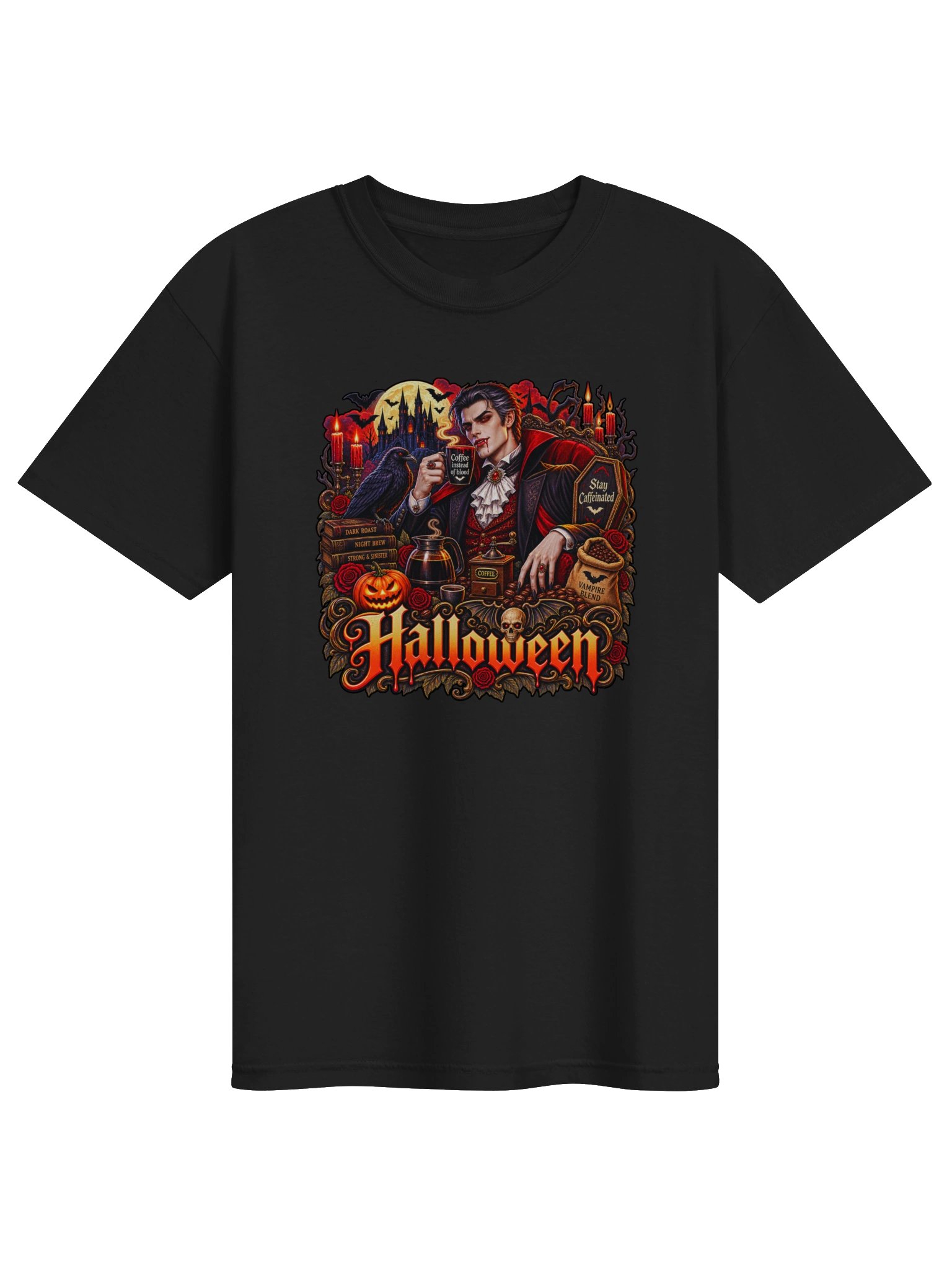 Coffee Instead of Blood – Halloween Vampire product image (6)