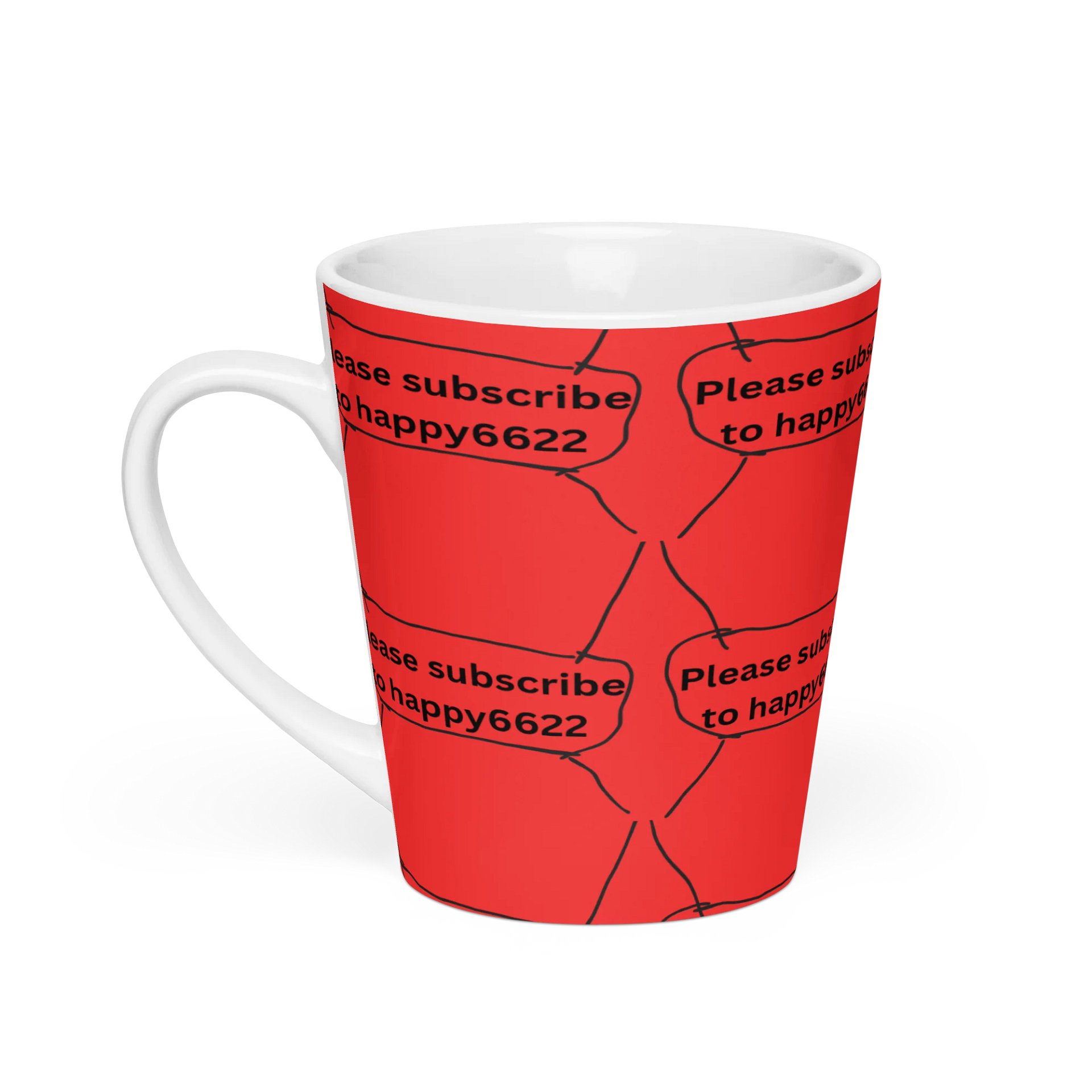 Soccer Ball Net Latte Mug product image (1)