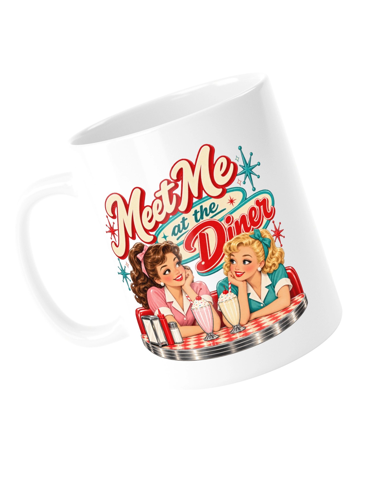 Meet Me at the Diner — Vintage Diner Mug product image (14)