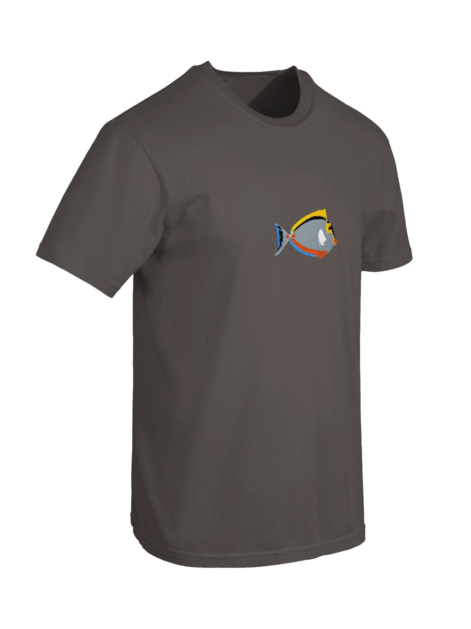 Blonde Lipstick Tang Embroidered Premium Shirt | Saltwater Reef Aquarium Fish & Marine Life Apparel product image (22)