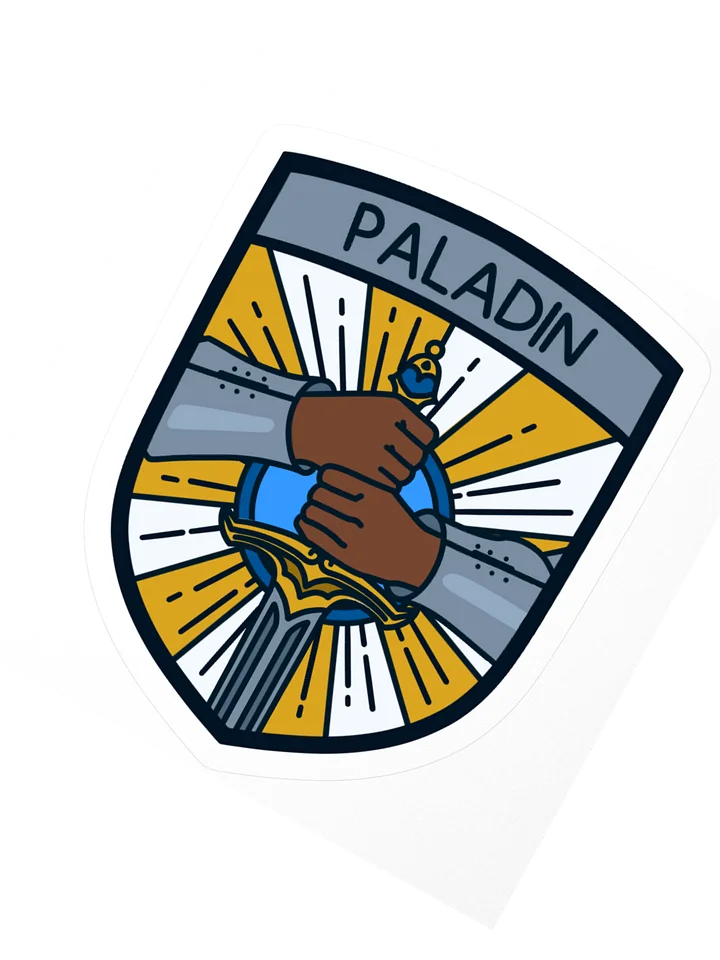 Paladin Emblem Sticker product image (5)