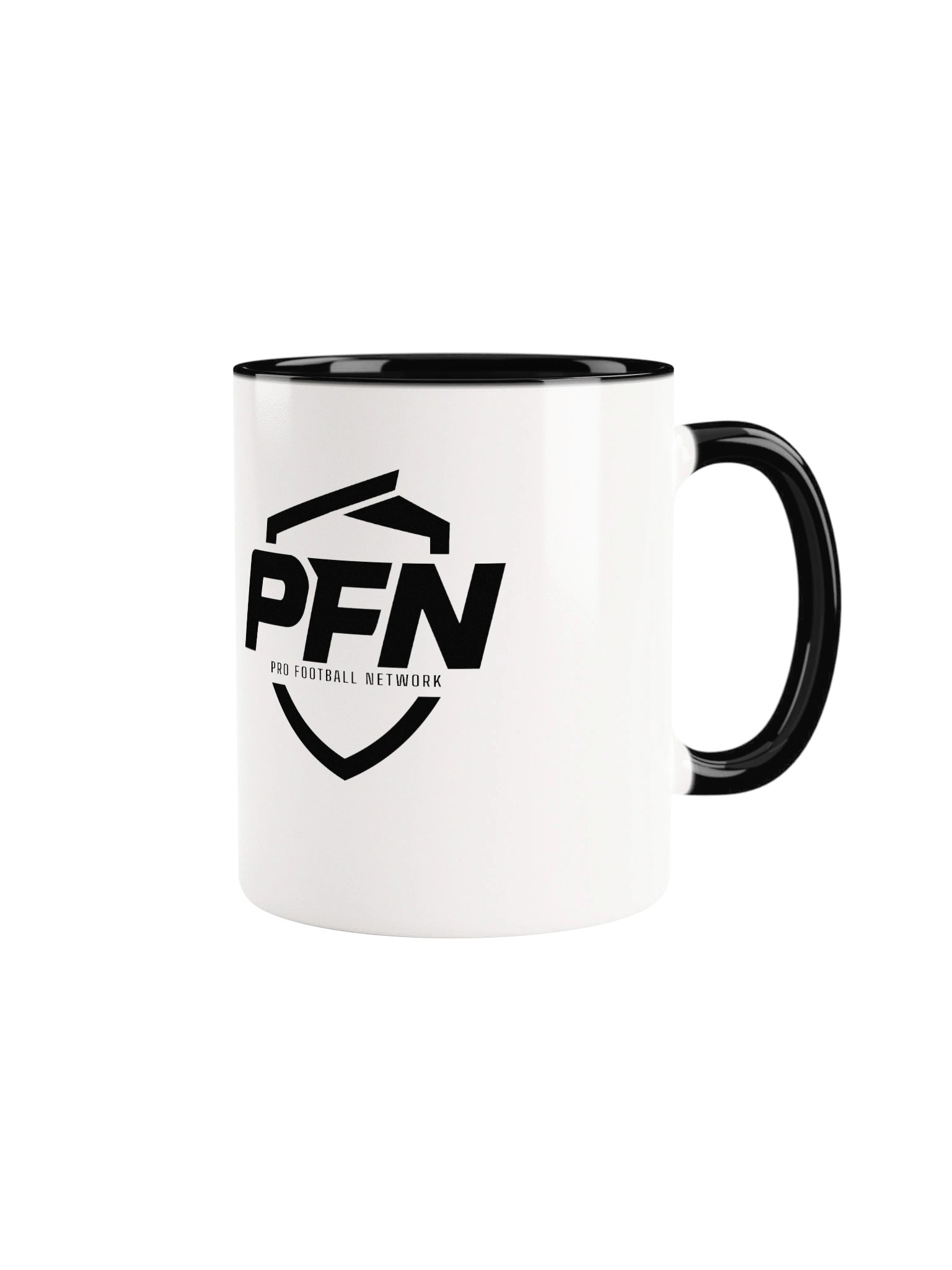 PFN White/Black Coffee Mug product image (1)