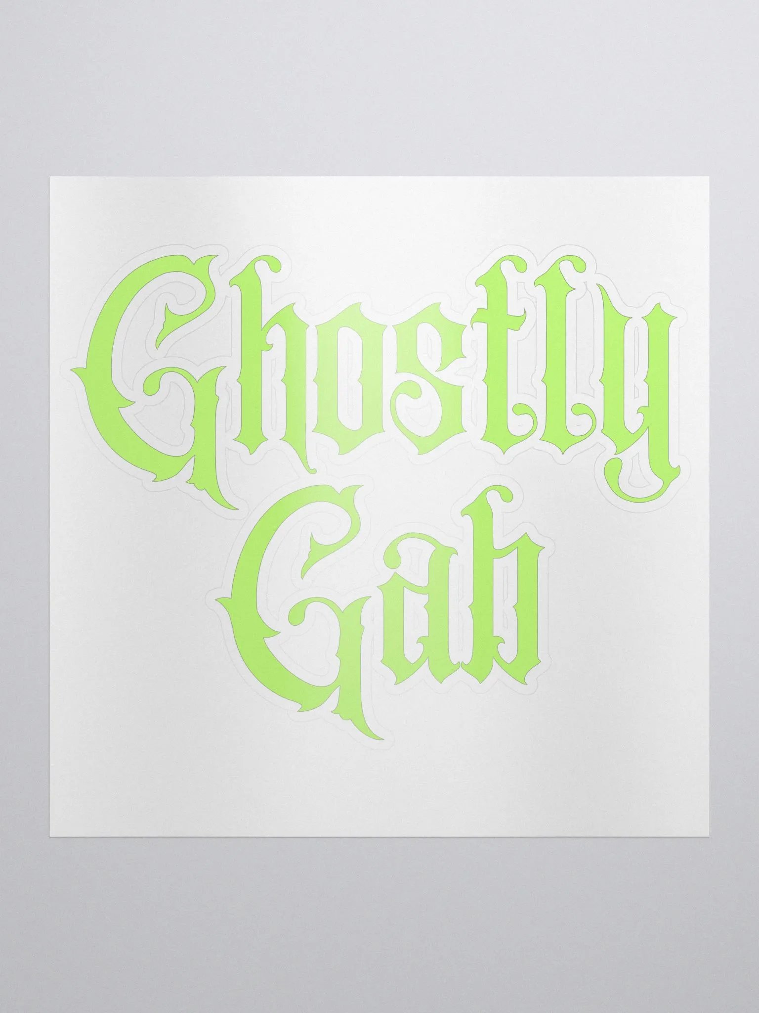 Ghostly Gab Sticker product image (2)