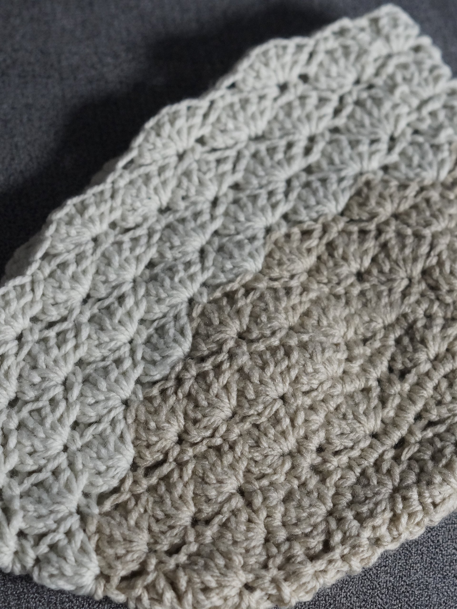 Shell stitch beanie crochet pattern product image (7)
