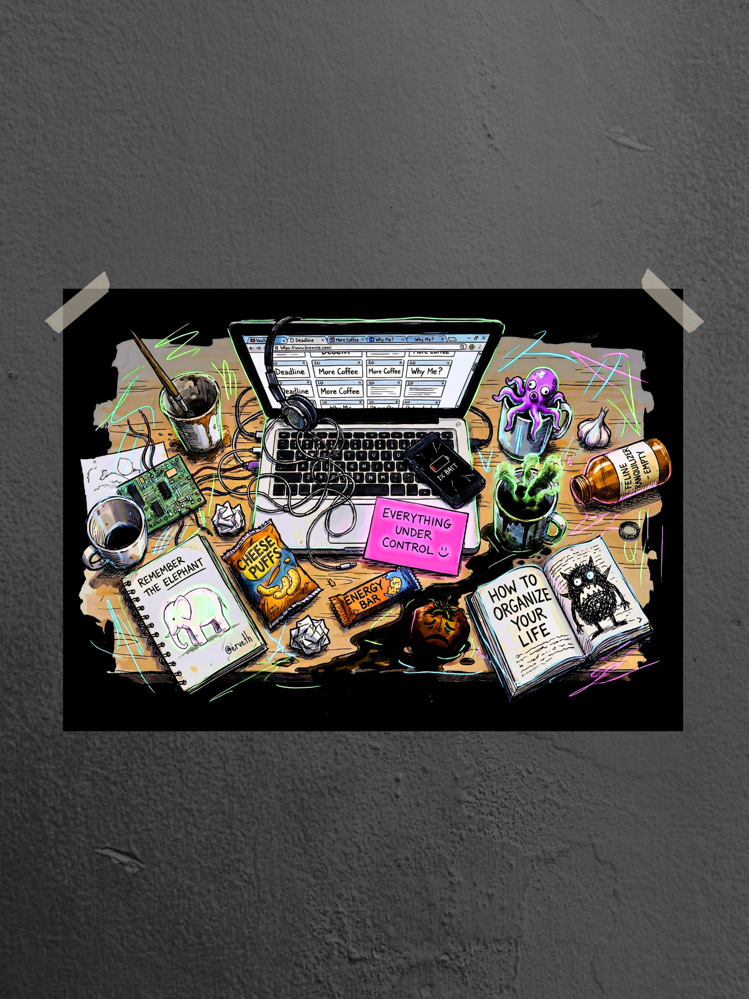 Everything under control I – Desk Edition product image (1)