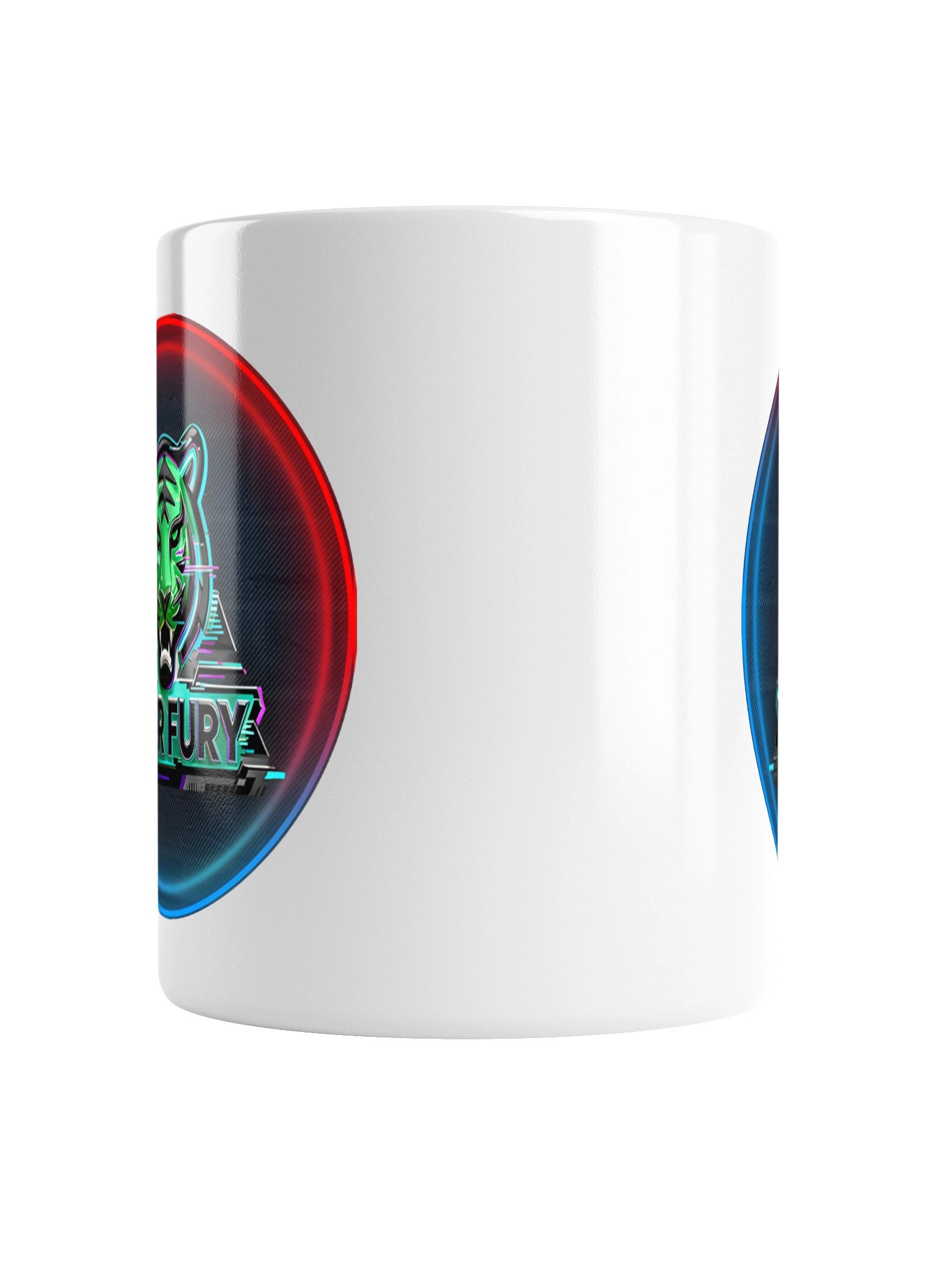 Tiger Fury Neon Tiger Mug product image (6)