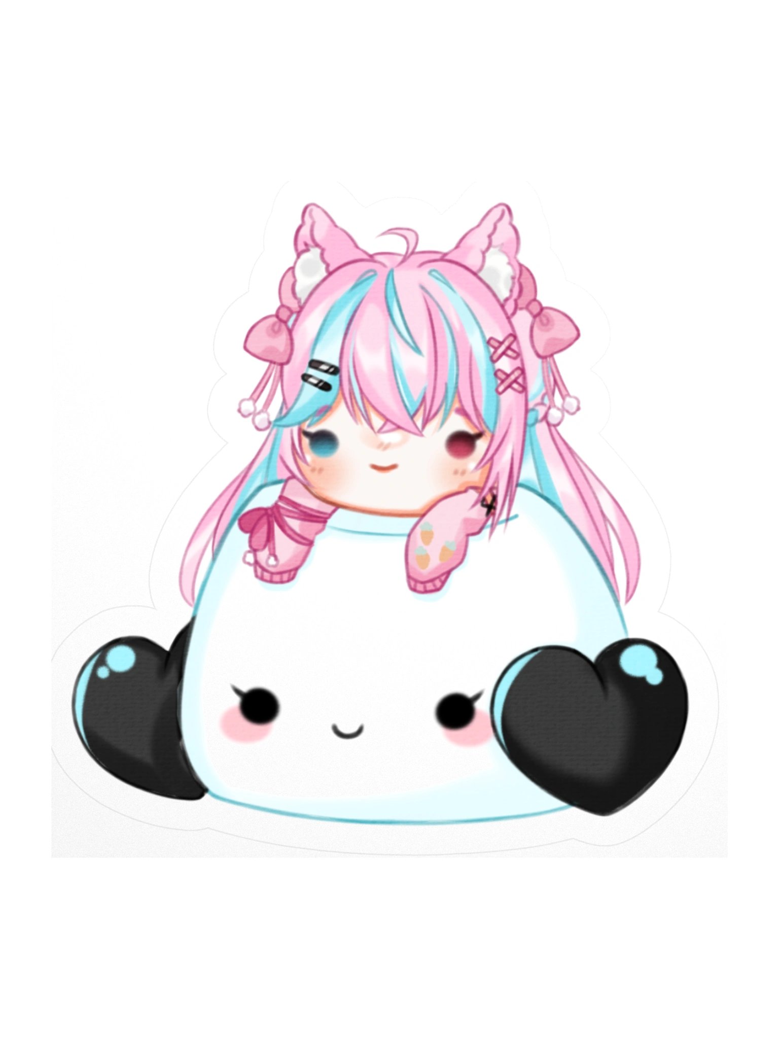 marshmallow blue sticker product image (1)