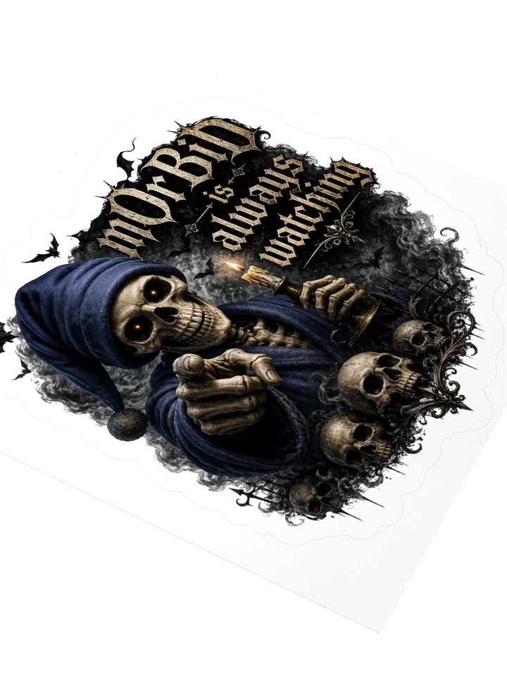 ''Morbid is Always Watching'' Kiss Cut Stickers product image (2)