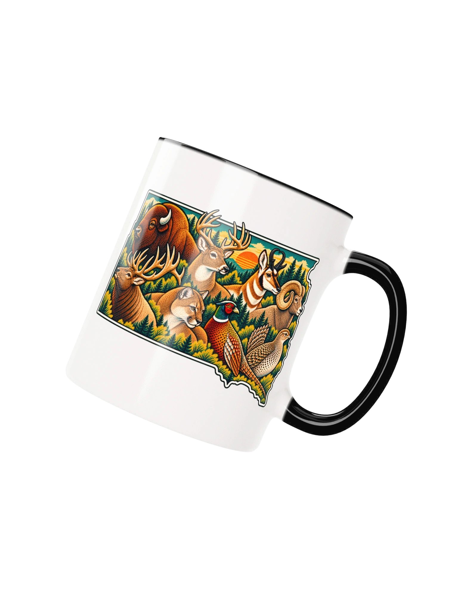 Game Animals of South Dakota Mug product image (3)
