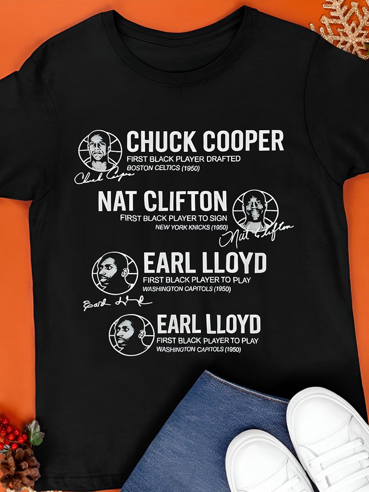 75th Anniversary NBA Pioneers Black Shirt product image (1)