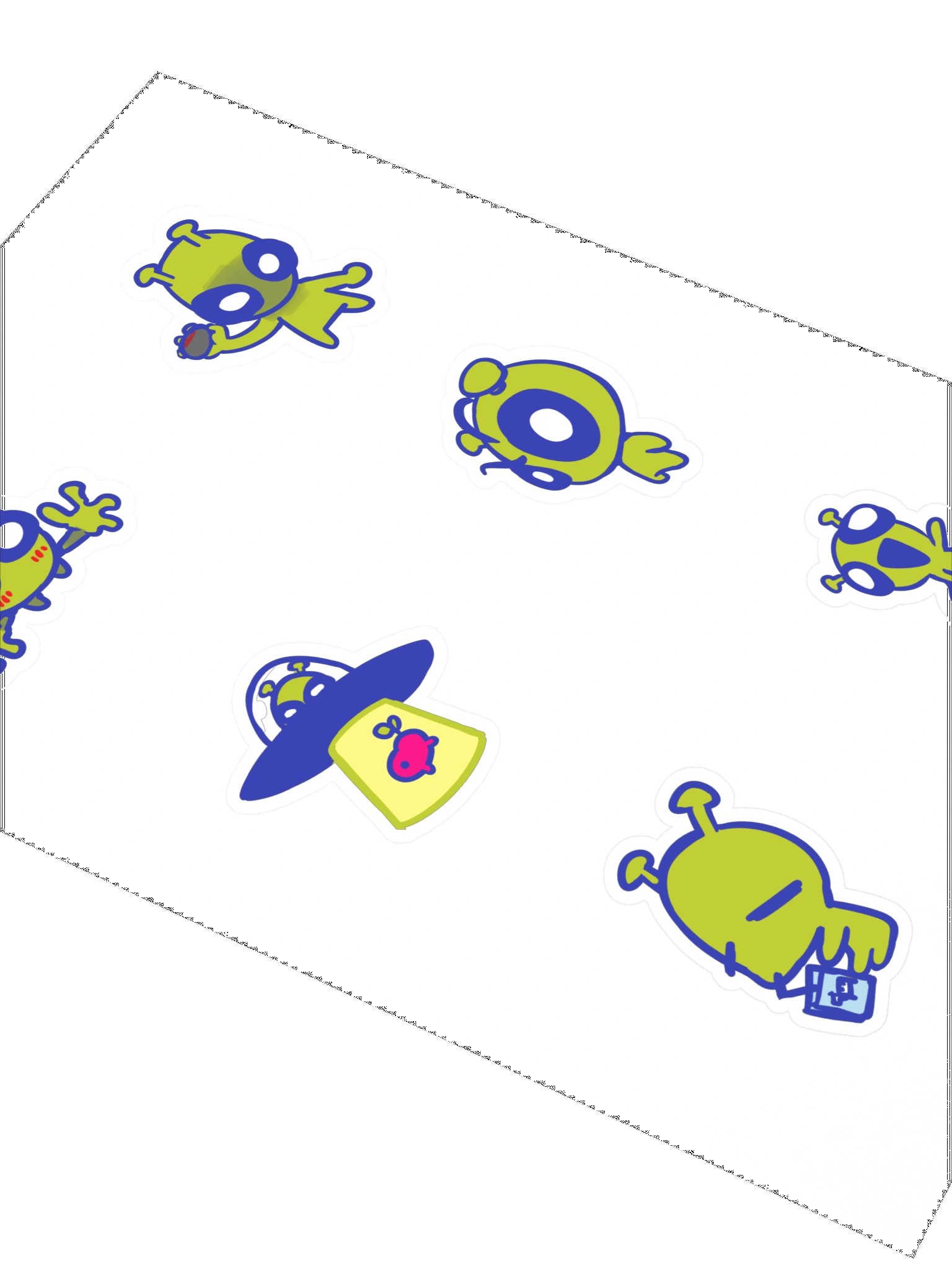 lil Alien Sticker Sheet product image (2)