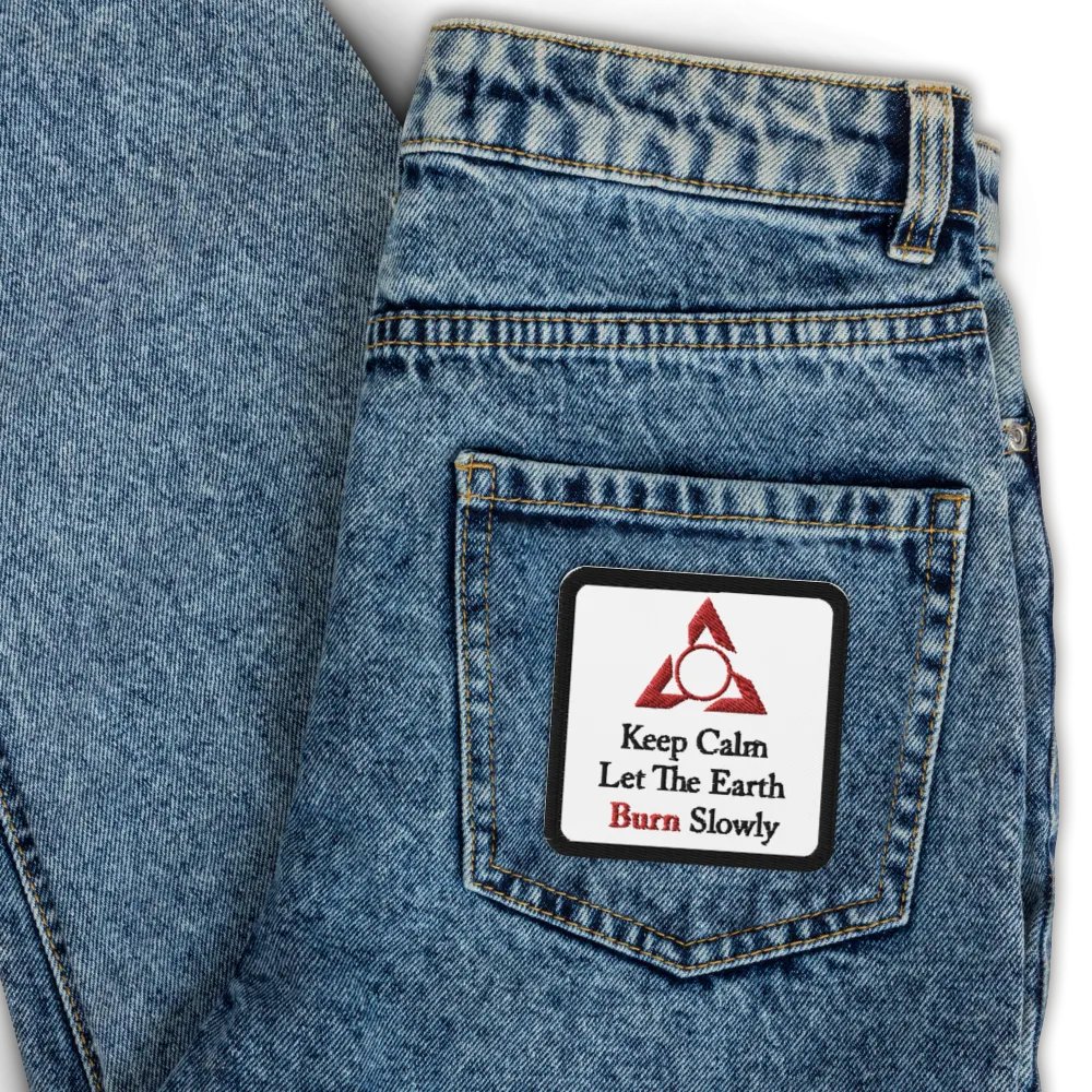 Let The World Burn | Embroidered Patches by Allcolor product image (3)