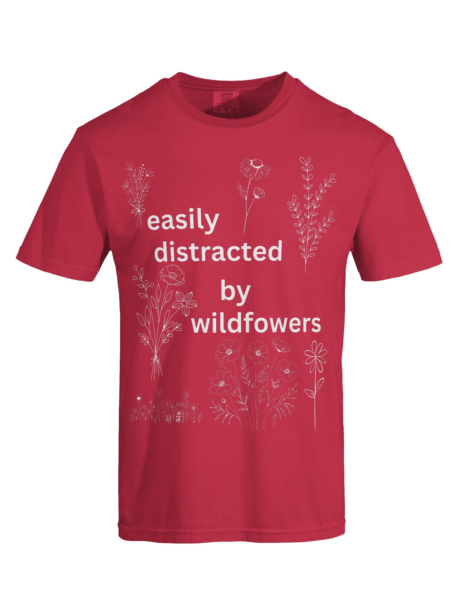 Easily Distracted by Wildflowers T-shirt product image (25)