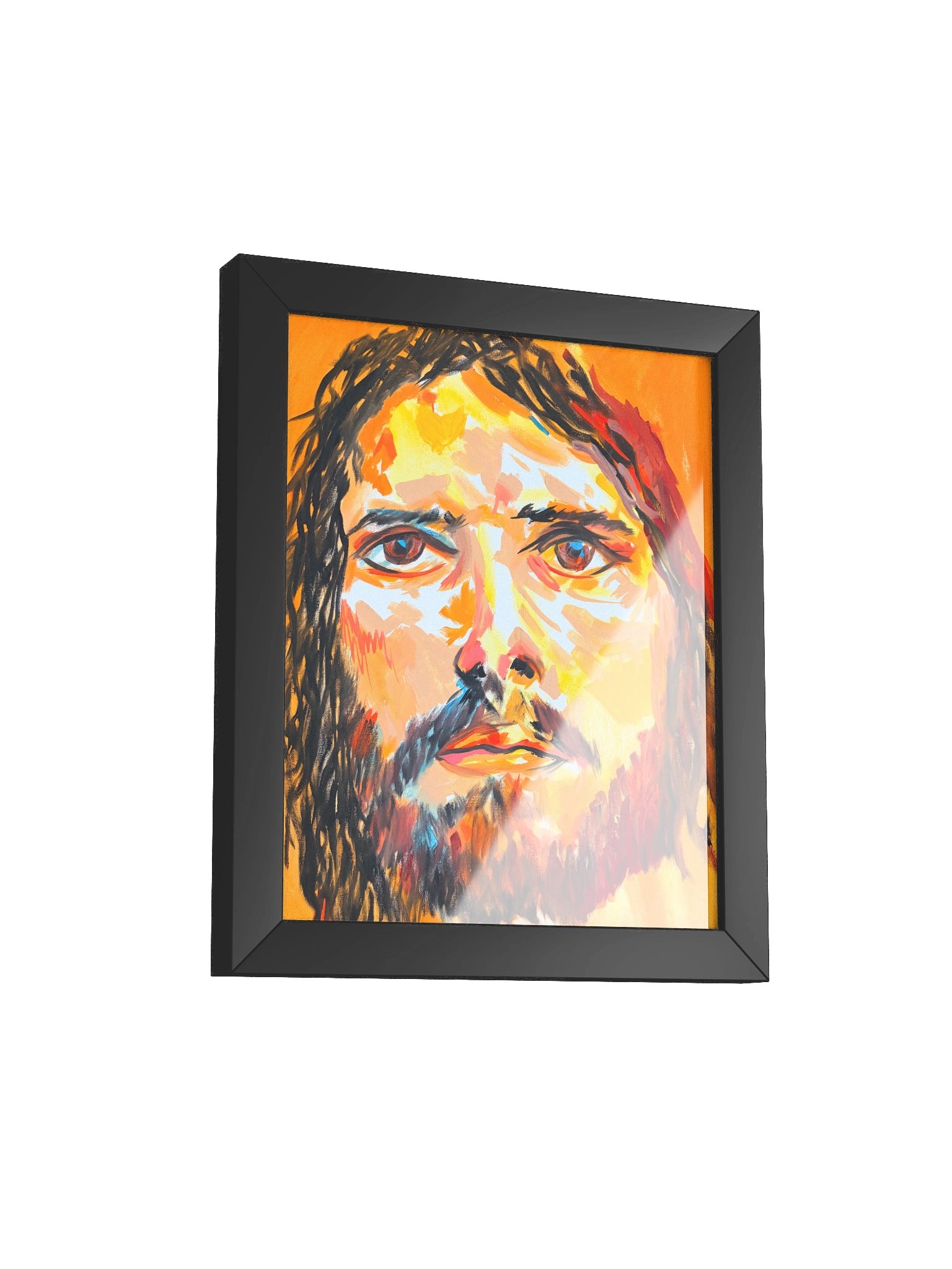 Jesus Christ by Wamantha (Framed High-Quality Matte Poster) product image (2)