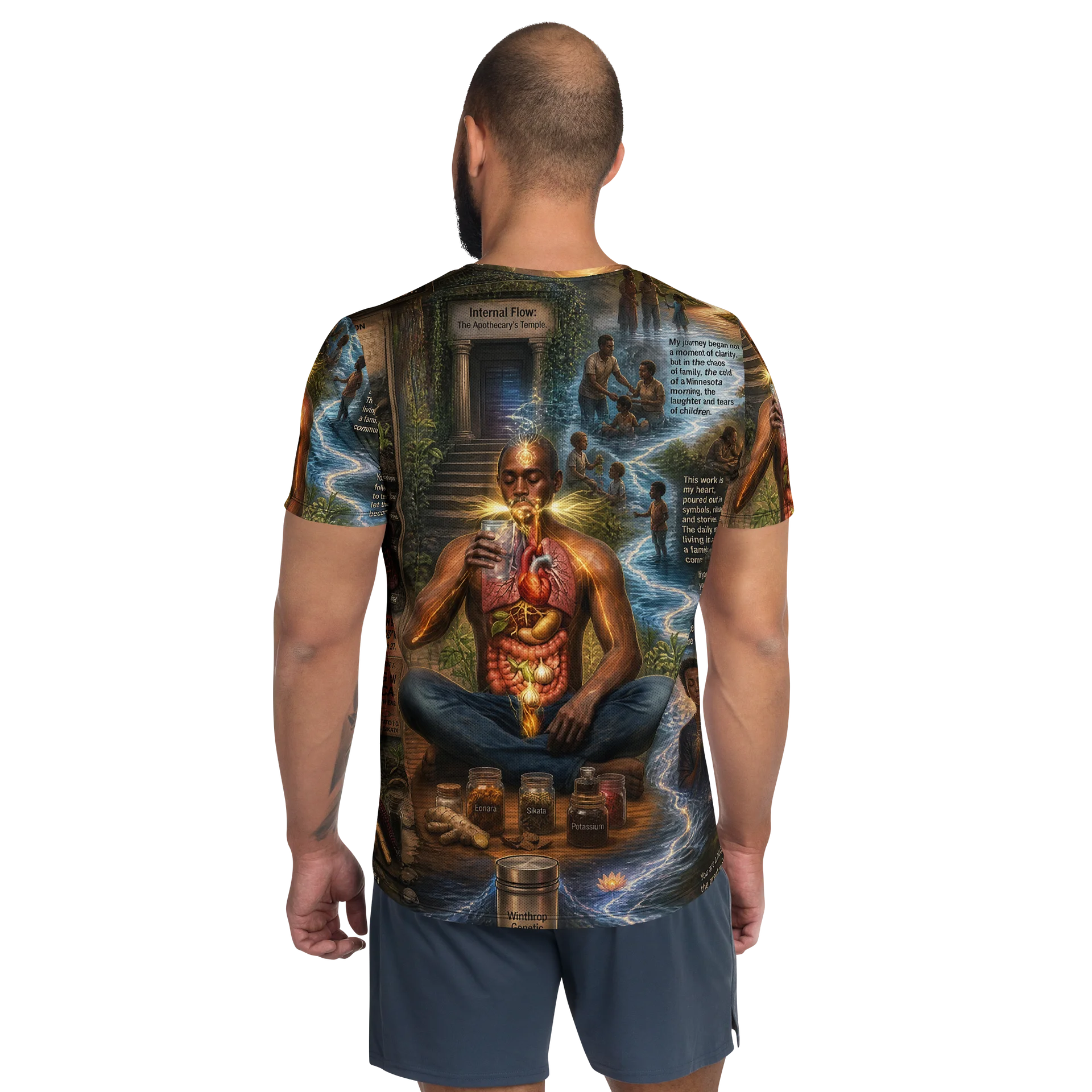 Mystic Anatomy Flow Poster Tee product image (2)