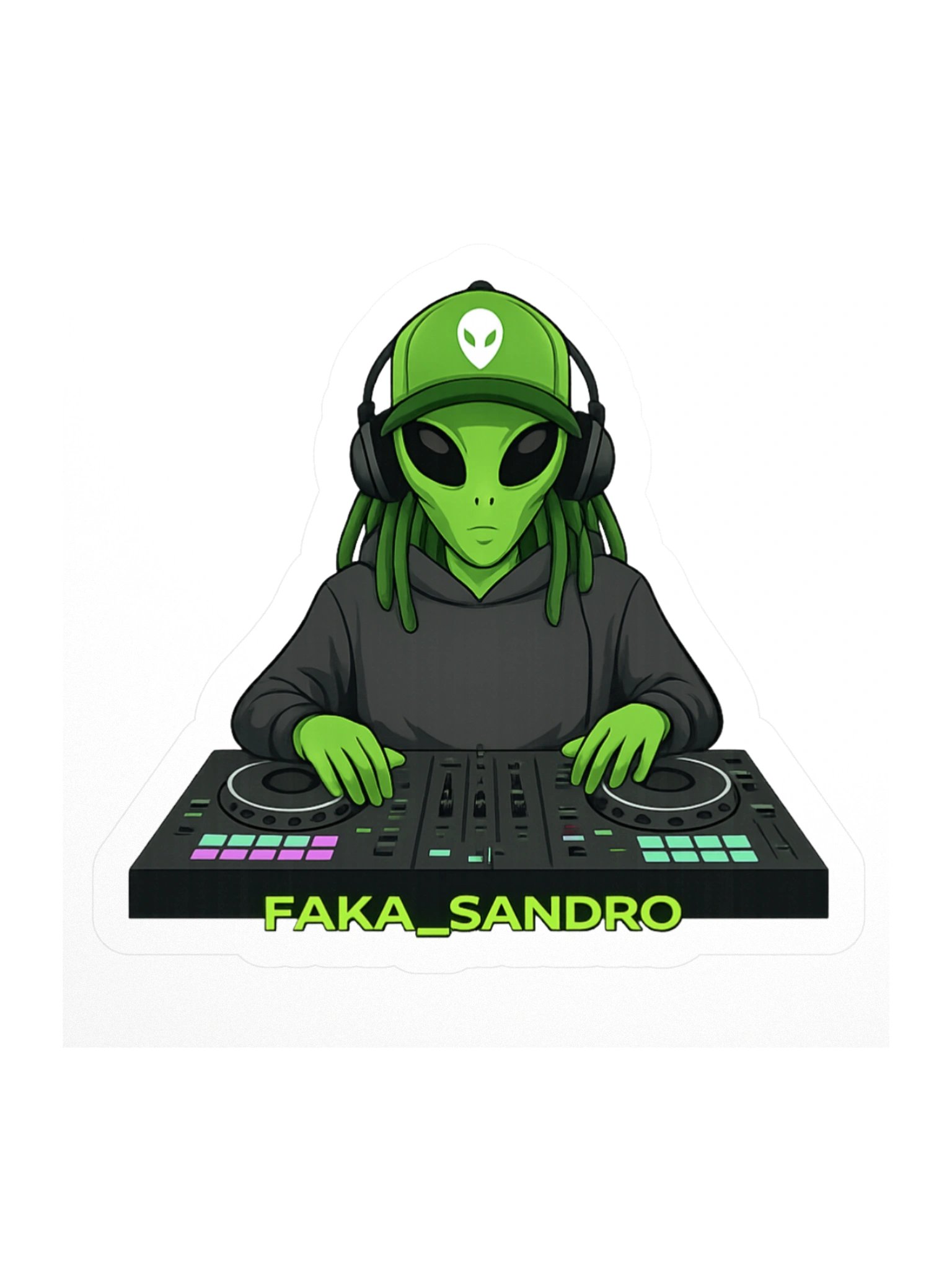 FAKA_SANDRO Alien DJ product image (1)