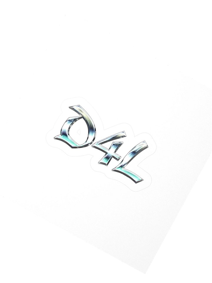 D4L Chrome Sticker product image (2)