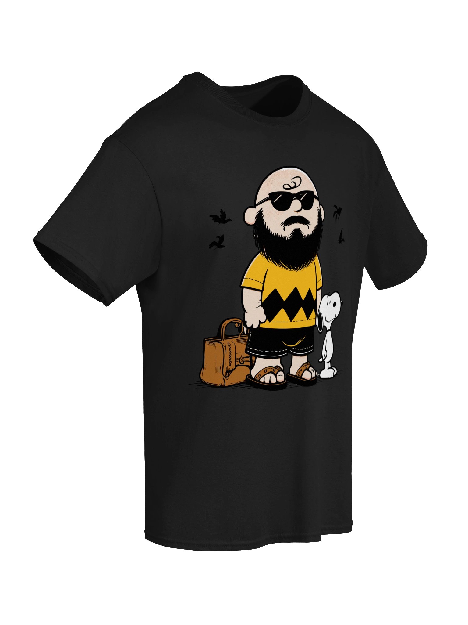 Vintage Retro Cartoon T-Shirt, Funny Classic Character Graphic Tee, Nostalgic Casual Shirt product image (2)