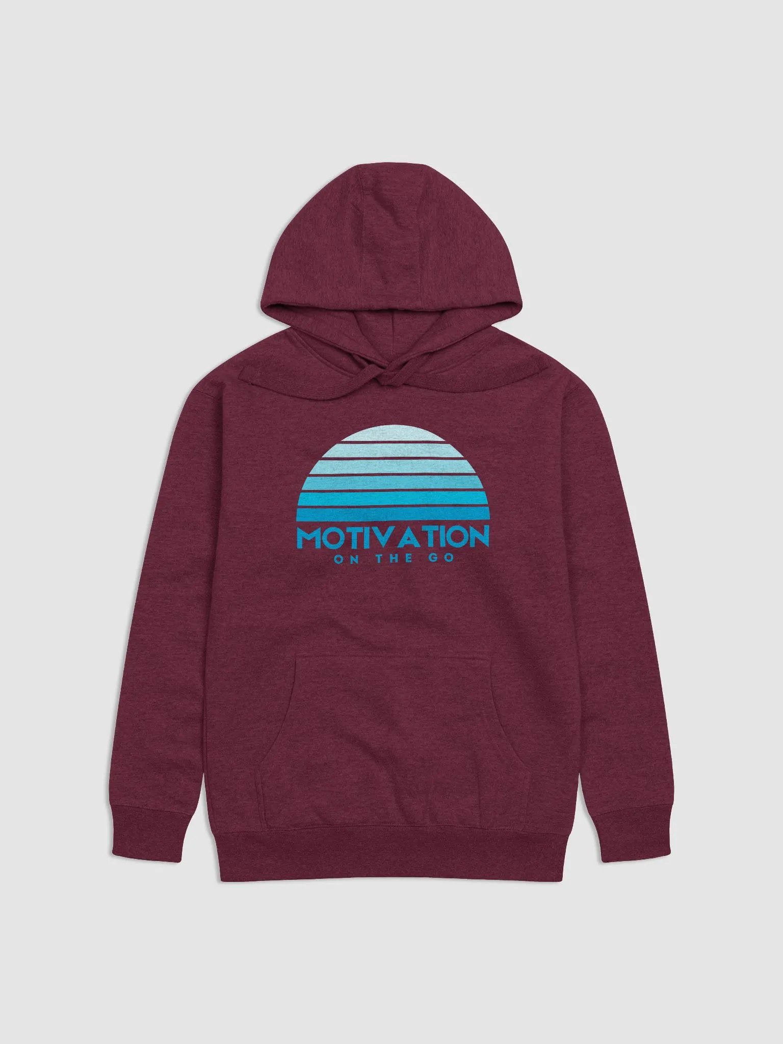 Motivation To Go - Ocean Wave Premium Unisex Hoodie product image (6)