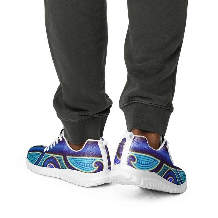Fly Diiqqiidy Men's Maori pattern athletic shoes product image (1)