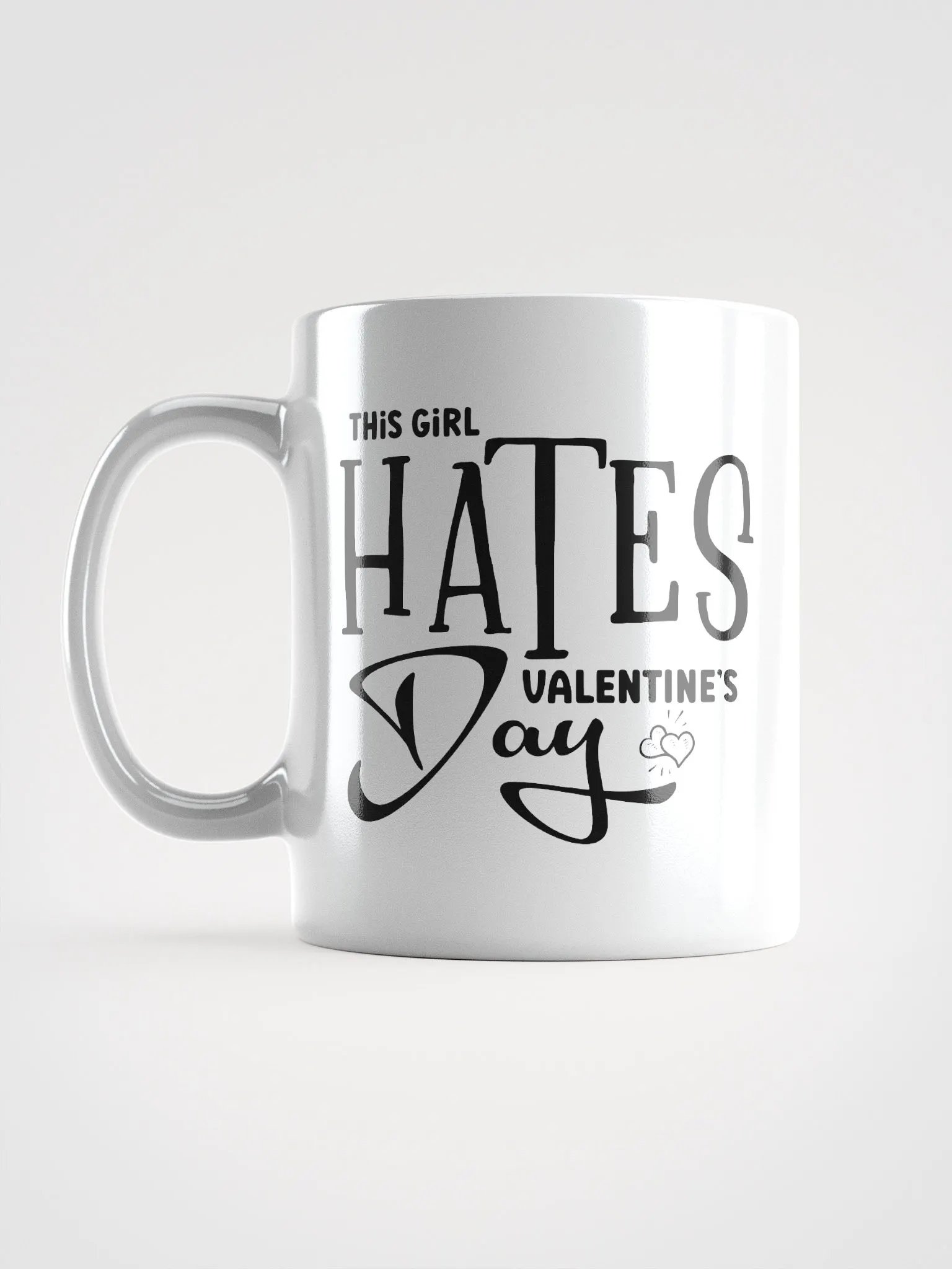 This Girl Hates Valentine's Day Mug product image (6)