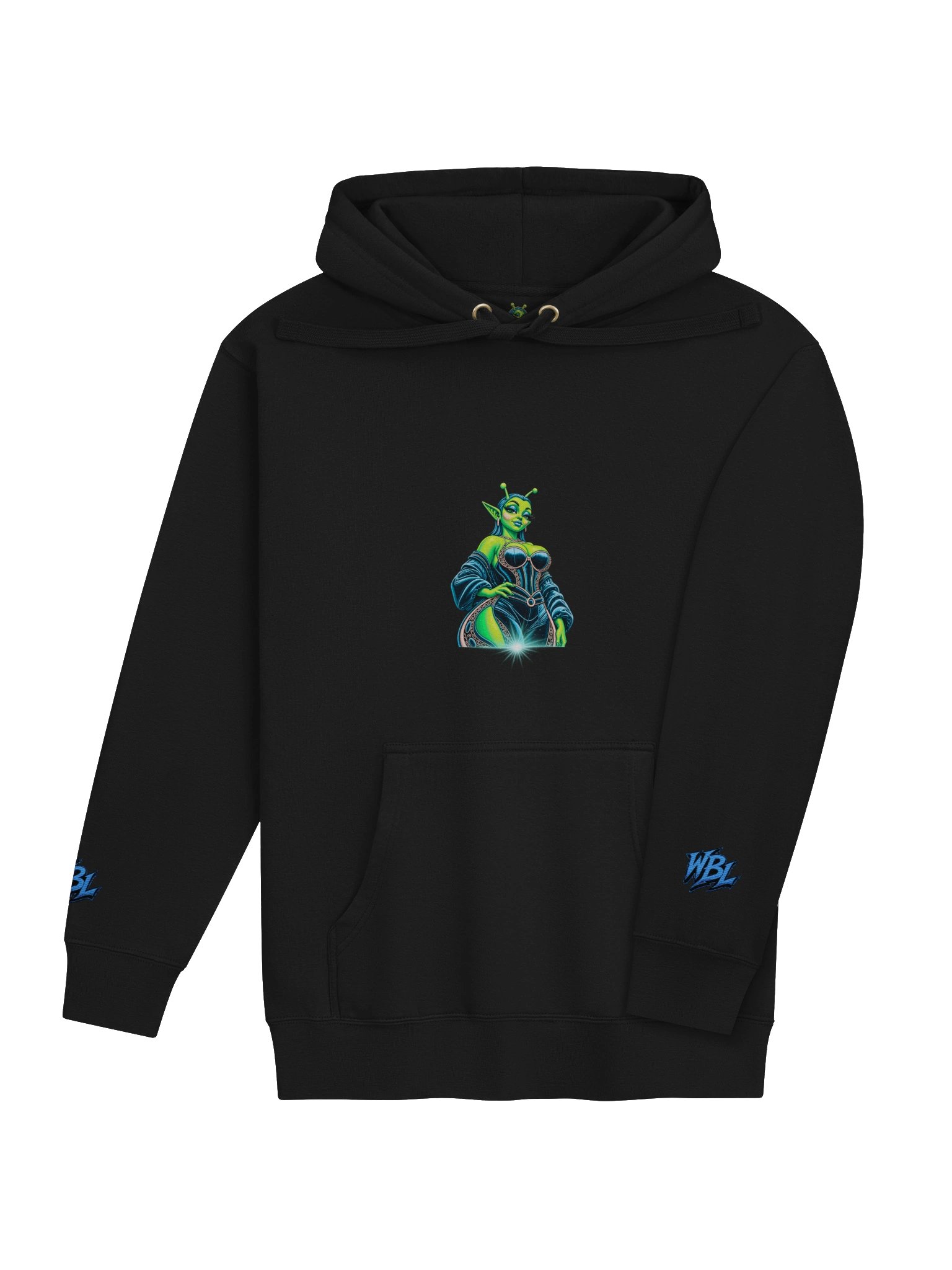 Cosmic Teal Baddy Hoodie product image (4)