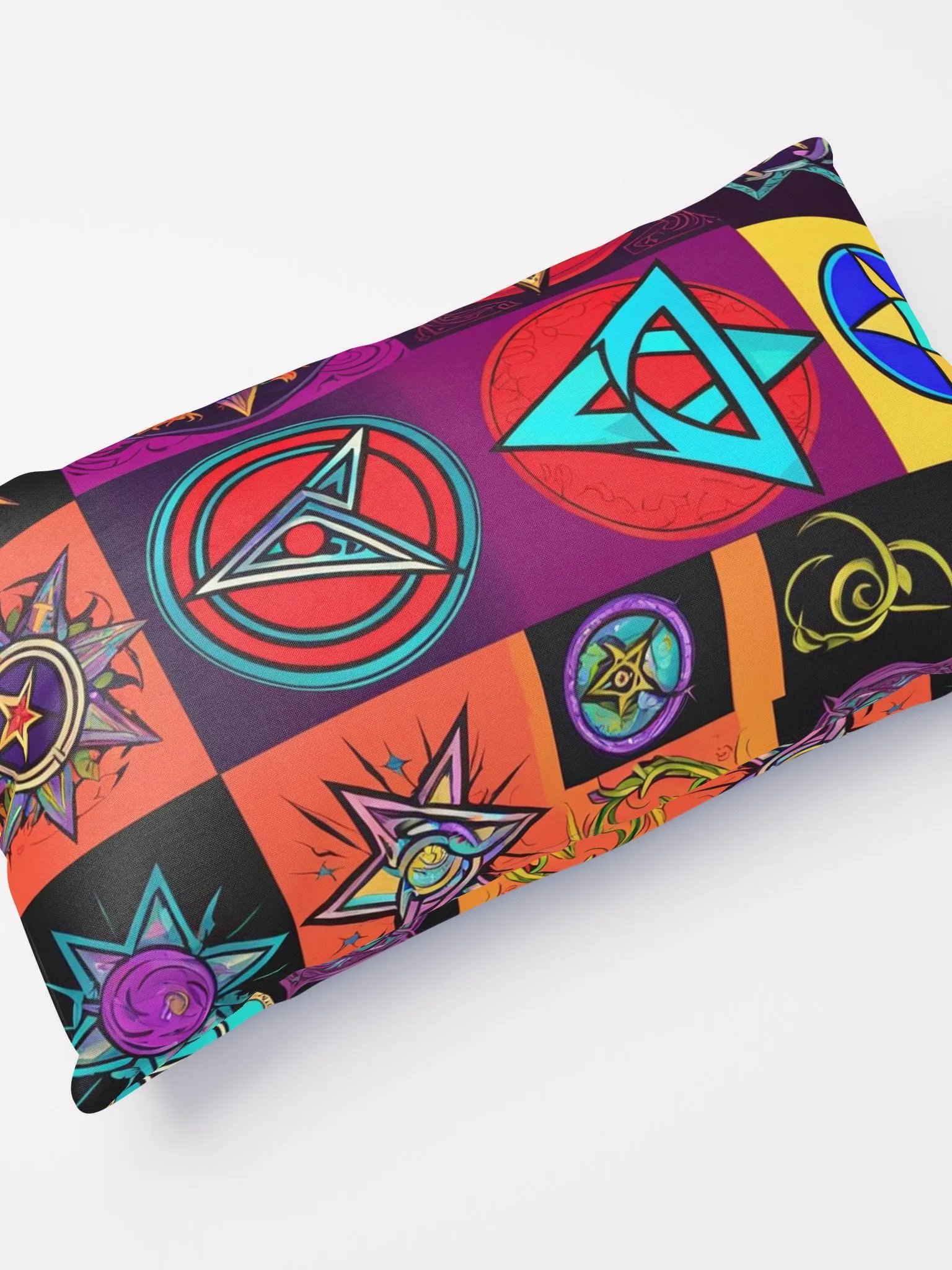 Brightly Coloured Symbology Cushion product image (4)