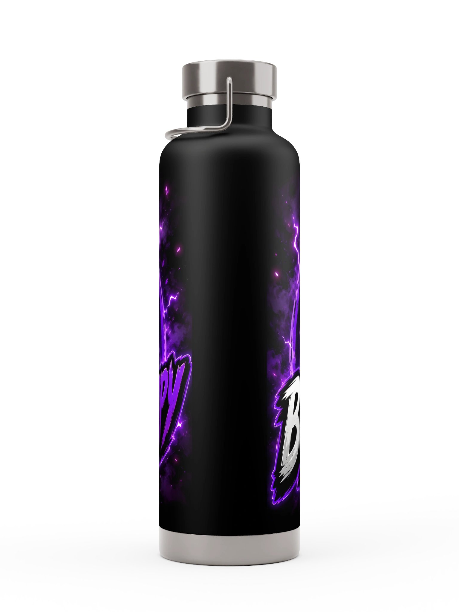 Bearded Grumpy Electric Logo Bottle product image (4)