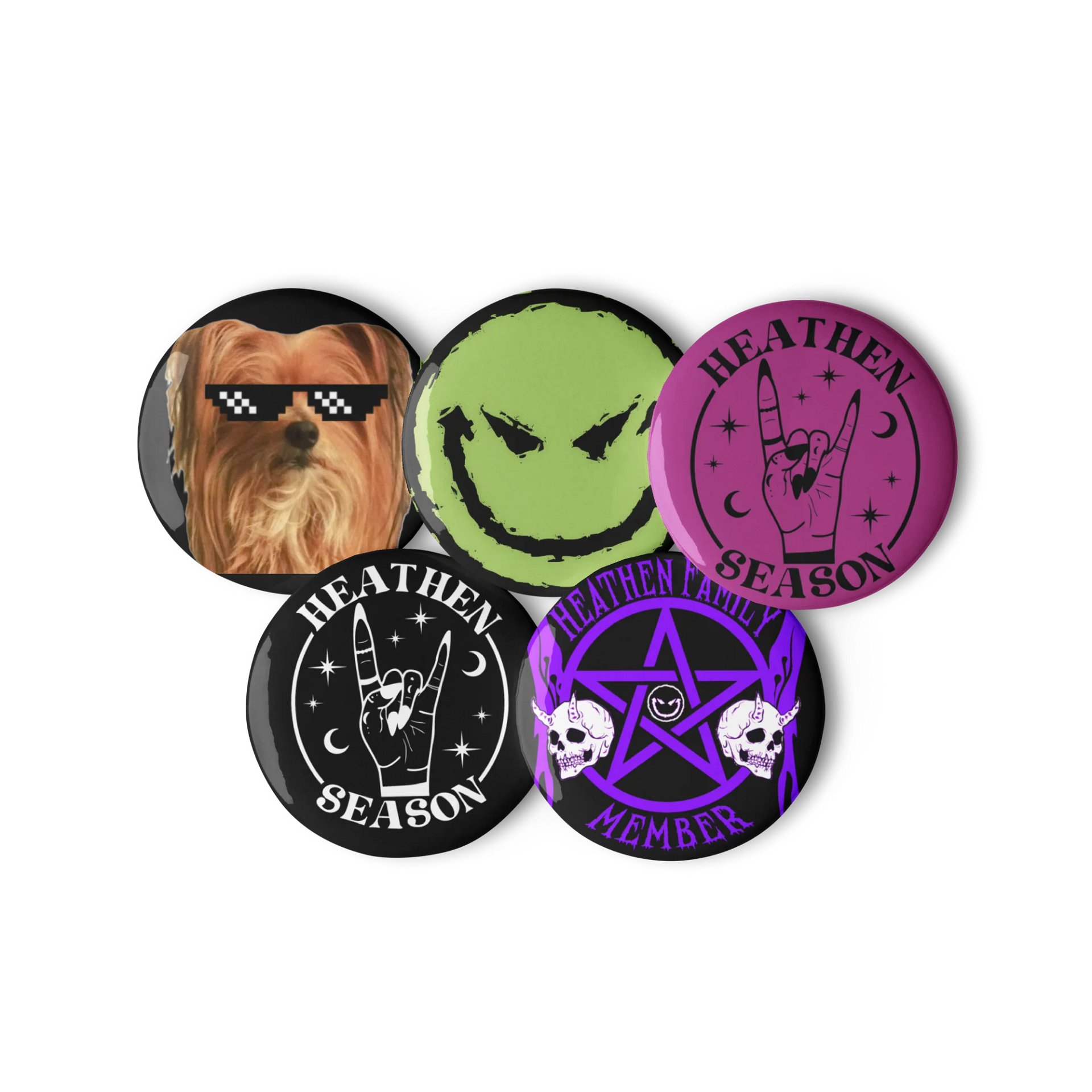 Heathen Pin Set #1 product image (3)