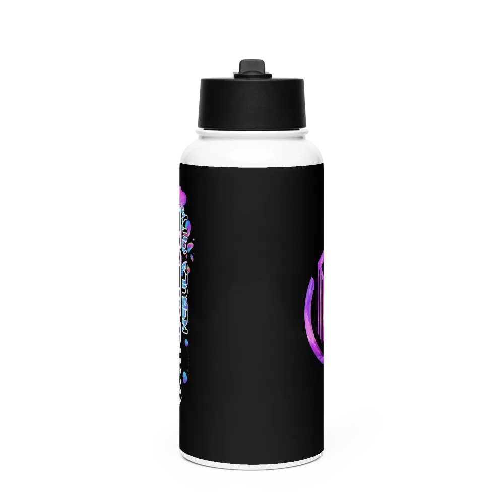 VanniEXE Stainless Steel Water Bottle with a Straw Lid product image (4)