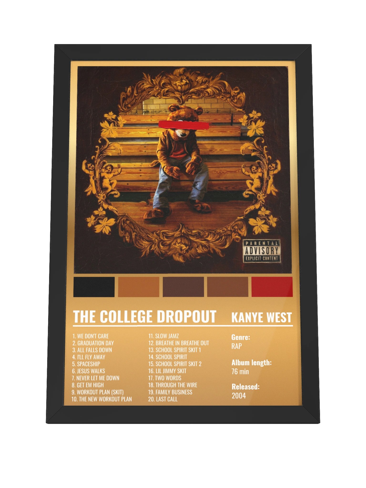 THE COLLEGE DROPOUT "GOLD" product image (4)