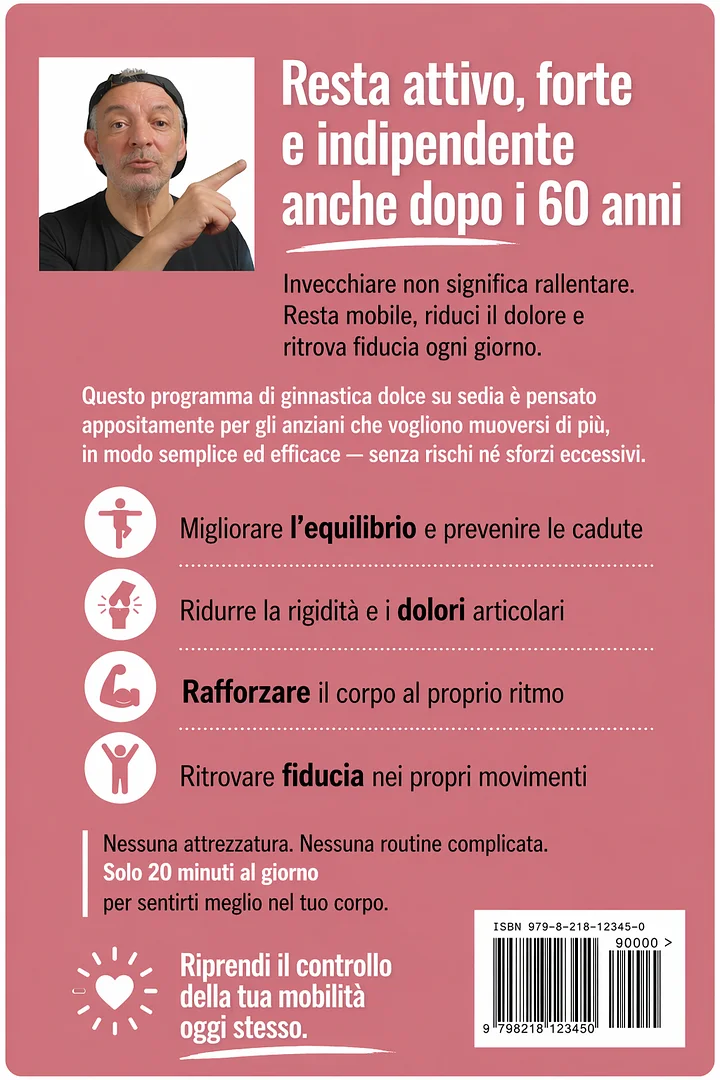 PDF da stampare – Ginnastica Dolce sulla Sedia – Programma di 20 Minuti per Mobilità, Equilibrio e Benessere product image (2)
