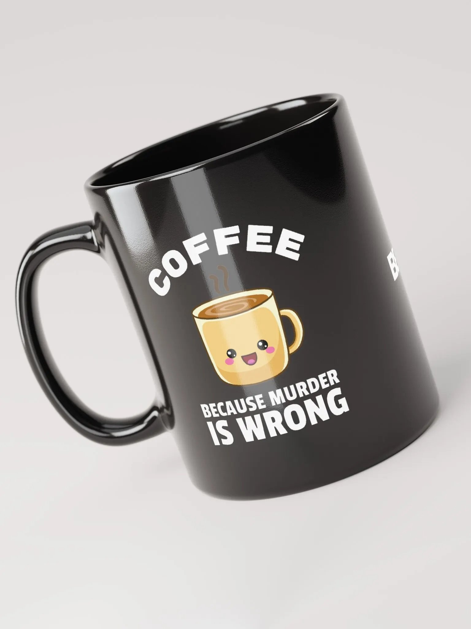 Because Murder is WRONG Mug product image (5)