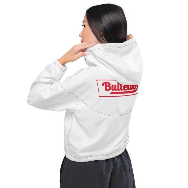 BulleTto Red-Underline Women's Windbreaker product image (1)