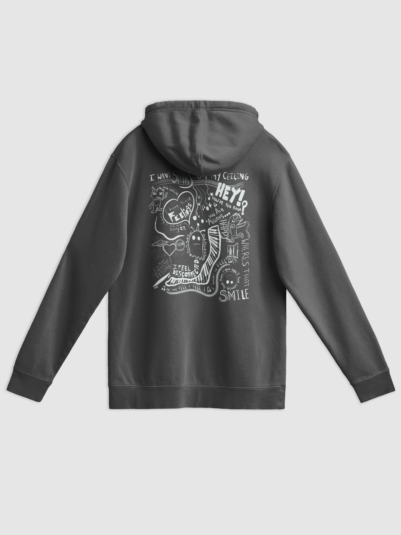 I have feelings hoody product image (6)